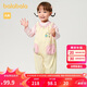 巴拉巴拉嬰兒連體衣兩件套新生嬰兒哈衣爬服抱衣2025新款春裝208125120202