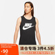 耐克NIKE男 運(yùn)動背心 圓領(lǐng)無袖 柔軟舒適 AR4992-013 黑2XL