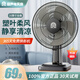 容聲（RONGSHENG）【純銅電機】電風(fēng)扇家用16寸臺式風(fēng)扇學(xué)生宿舍臥室搖頭定時(shí)小電扇臺扇 16英寸（塑料葉）機械款