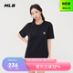 MLB短袖T恤男女時尚夏季休閑經(jīng)典純色圓領(lǐng)25新款3ATSB0153-50BKS-L