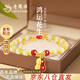 老鳳祥和田玉手串銀手鏈女士瑪瑙實(shí)用首飾品紀念日生日禮物送女朋友老婆 和田玉鴻運花生手串（當次日達）