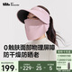 蕉下（beneunder）防曬帽子男遮陽(yáng)帽女磁吸防曬面罩口罩太陽(yáng)帽登山帽25秋新品粉