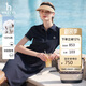 哈吉斯（HAZZYS）女裝25夏PHIZPOLO連衣裙AQWSE0CBX33 藏青色NV (170/92A42)XL
