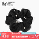 She's茜子發(fā)飾時(shí)尚簡(jiǎn)約盤(pán)發(fā)大腸發(fā)圈優(yōu)雅馬尾發(fā)繩頭繩七夕禮物送女友