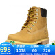 添柏嵐（Timberland）女鞋大黃靴戶外防水潮流百搭 10361W寬楦版 小麥色 6