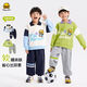 WALNUT DUCK【軟糯親膚】小黃鴨男童套裝運動(dòng)褲子童裝兒童衛衣兩 