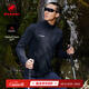 猛犸象（MAMMUT）Aconcagua light 男士戶外速干保暖中層夾克外套內(nèi)膽抓絨衣 黑色 XXL