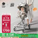 babycare頭等艙嬰兒推車高景觀遛娃神器輕便可折疊可坐躺雙向溜娃 火舞白