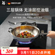 WMF福騰寶無(wú)涂層不銹鋼炒鍋304不銹鋼平底電磁爐明火通用金剛30cm