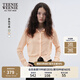 Teenie Weenie【含亞麻】小熊女裝毛針織衫2025秋季薄款空調衫開(kāi)衫 淺粉色 L