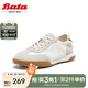 拔佳（Bata）休閑鞋女春新款時(shí)尚輕便通勤百搭運(yùn)動(dòng)德訓(xùn)運(yùn)動(dòng)鞋VUZ02AM4 米白 39