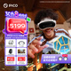 PICO 4 Ultra MR 混合現(xiàn)實(shí)一體機(jī) 全能版 VR智能眼鏡 3D看電影 游戲機(jī)非quest3