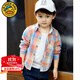 G.DUCKKIDS全棉男童襯衫長(cháng)袖2025春夏薄款童裝寶寶打底上衣兒童格子襯衣外套 金色 只賣(mài)襯衫 均碼 11碼建議身高105-110cm36斤左右