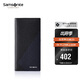 新秀麗（Samsonite）男士拼色長錢包新款時尚商務(wù)牛皮革錢夾卡包生日禮物TK6