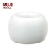 無印良品（MUJI） 炻瓷 多用支架 牙刷架 牙刷座 牙刷托 MB13CC1A 白色 4cm