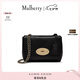 Mulberry【禮物】/瑪葆儷Lily斜跨包鏈條單肩優(yōu)雅晚宴包女包 黑色
