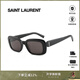 圣羅蘭（YSL）夏出游墨鏡女復(fù)古板材太陽(yáng)鏡時(shí)尚窄框SL M130送女生生日送人禮物 SLM130/F-001