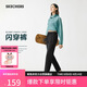 斯凱奇（Skechers）閃穿褲秋季女士休閑褲運動(dòng)褲吸濕速干九分褲長(cháng)褲P225W293