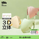 beneunder焦下日拋口罩3d立體防護面罩女夏男款白色防曬口罩戶外防紫外線 粉+綠+米【M碼】 30片