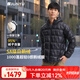 君羽戶外超輕羽絨服情侶款1000蓬松度連帽中厚保暖鵝絨夾克 C52049 黑色-男款 L 推薦男136-150斤/女111-120斤