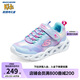 Skechers斯凱奇童鞋女童魔術(shù)貼閃燈鞋兒童跑鞋舒適學(xué)生休閑鞋302339L