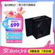 LIANLI刃界聯(lián)力Edge 電源750W/850W/1000W/1200W ATX3.1認證 80PLUS金牌全模組 PCIE5.1 L型設計雙倉首選 刃界金牌850W 黑色（無集線器）可拆濾網