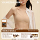 有棵樹粉底液軟支撐內(nèi)衣無痕隱形收副乳細(xì)肩帶美背女夏薄款文胸罩新款 【背心款】粉底膚 M （75A/75B/75C）