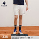 樂卡克（Le coq sportif）樂卡克法國公雞夏季男士梭織短褲 L242MCND1109 象牙白色 XL