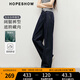 紅袖寬松垂感牛仔褲2025春季新款女裝酷颯氣質(zhì)原色高腰休閑闊腿長(cháng)褲 深牛仔藍072（L碼XL碼預售9.15） M