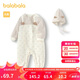 巴拉巴拉童裝新生兒寶寶連體衣滿月服爬服嬰兒2025背帶假兩件208125133201