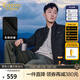 卡賓男裝 90白鴨絨羽絨服秋冬新款無(wú)線(xiàn)絎縫保暖外套簡(jiǎn)約通勤B 煤黑色01 2XL /185/54