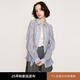 moussy&sly夏季新品慵懶松弛感萊賽爾輕薄長(zhǎng)袖襯衫女030ISY30-2611 淺藍(lán)色111 均碼