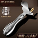 膳大皇（SHDO）德國316不銹鋼刀削面刀專(zhuān)用削面刀山西面食工具手工刀削面條神器 科隆316L削面刀【一體成型】