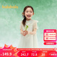 巴拉巴拉女童裙子兒童連衣裙2025夏改良云肩網(wǎng)紗裙國(guó)風(fēng)208225111038