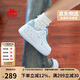 卡帕（Kappa）女鞋秋季2025新款透氣小白鞋子女款休閑運(yùn)動板鞋女潮鞋 冰山藍(lán) 37