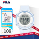 斐樂(lè )（FILA）手表夜光電子表運動(dòng)潮流防水學(xué)生表初高中大學(xué)生考試表 6557-015
