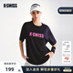 蓋世威（K·SWISS）短T男女裝25夏季透氣新款多巴胺情侶款經(jīng)典上衣短袖T恤1710871 008正黑色 建議選小一碼 L