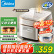 美的（Midea）電飯煲3L家用電飯鍋1-3人抗菌青瓷內(nèi)膽 IH立體加熱一鍵柴火飯?zhí)刂悄芏喙δ茈婏堝丮B-HC3032