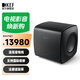 KEF KC62 大功率超低音揚聲器 HiFi高保真家用客廳影音高配電視音響 家庭影院有源低音炮音箱  一只 黑色