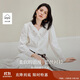 茵曼純棉甜美花邊刺繡白色襯衫2025秋女裝新款長(cháng)袖襯衣 云朵白 M