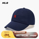 MLB棒球帽子秋夏時(shí)尚小LOGO軟頂鴨舌帽經(jīng)典情侶3ACPB045N-50NYS