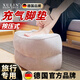 煦凜德國品牌充氣腳墊長(cháng)途飛機高鐵坐車(chē)經(jīng)濟艙旅游裝備放腳睡覺(jué)神器 超值組合裝差旅必備2件套灰色系