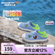 SkechersSkechers斯凱奇童鞋一腳蹬包頭涼鞋春夏季男中童洞洞鞋406810L