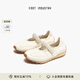 FOOT INDUSTRY「2025新款」FOOT INDUSTRY 足下工業(yè)珍珠瑪麗珍鞋古白薄底休閑女 古白色 （建議拍大一碼） 38