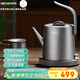 亞摩斯（Amos）純鈦電熱水壺辦公室煮茶器養生壺燒水壺家用泡茶功夫茶具電茶爐1L容量機械款AS-KT1001(Ti)