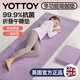 yottoy抗菌可折疊瑜伽墊小學(xué)生午睡墊兒童午休墊便攜家用加厚防滑健身墊