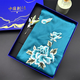 蘇繡絲巾禮盒中國風(fēng)特色禮物送老外友人非遺文創(chuàng  )禮品伴手禮紀念品 【絲巾+純手工纏花胸】套裝七 【配禮盒禮袋】