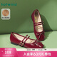 熱風(fēng)2025年春季新款女士時(shí)尚休閑鞋H07W25106 05紅色 37