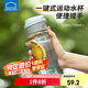 樂扣樂扣（LOCK&LOCK）運(yùn)動水杯男女便攜茶杯塑料杯帶茶網(wǎng)水杯子 ABF762BLU- 550ml