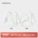 babylove嬰兒半背衣春夏新生兒衣服上衣寶寶護肚0-3個月初生兒和尚服